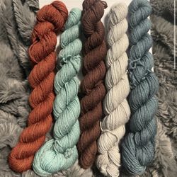 Birch Grove Mini Sock Yarns