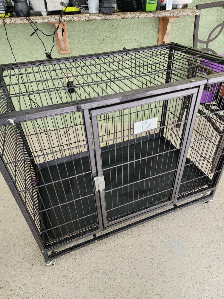Rolling Dog Crate