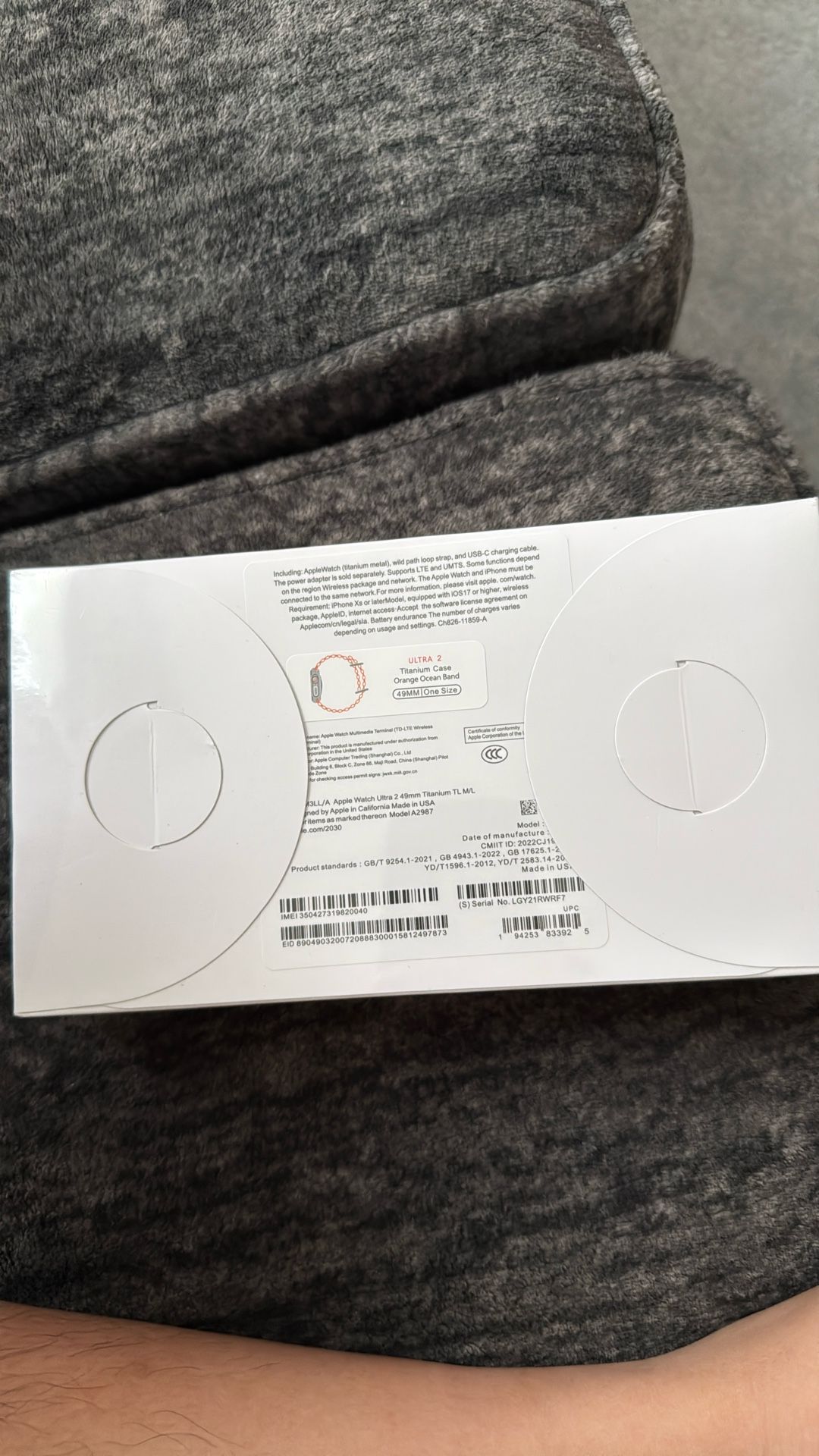 Apple Watch Ultra 2 49mm titanium TL M/L