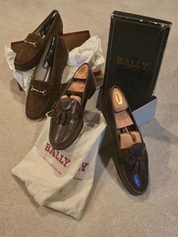 THREE (3) HighEnd Pairs Of 11.5/12M Loafers For Sale + Show trees