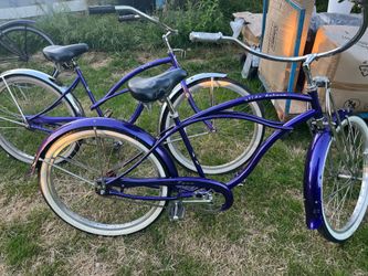 His and hers matching GT vintage cruisers