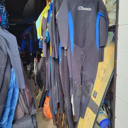 Surfboards,paddleboard,wetsuits 4T-2X ,etc...