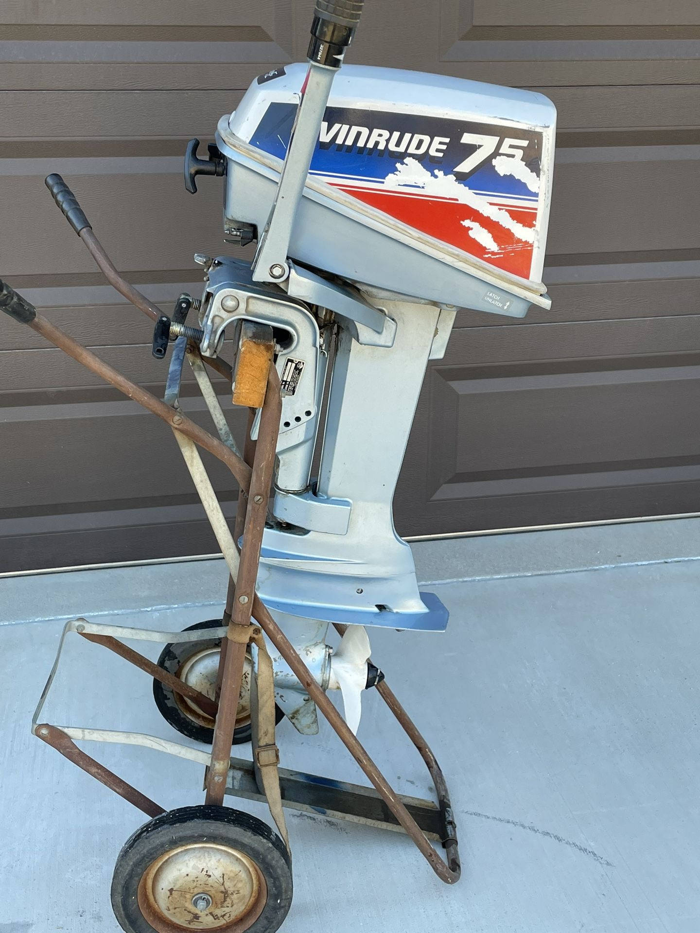Evinrude 7.5 HP boat Motor
