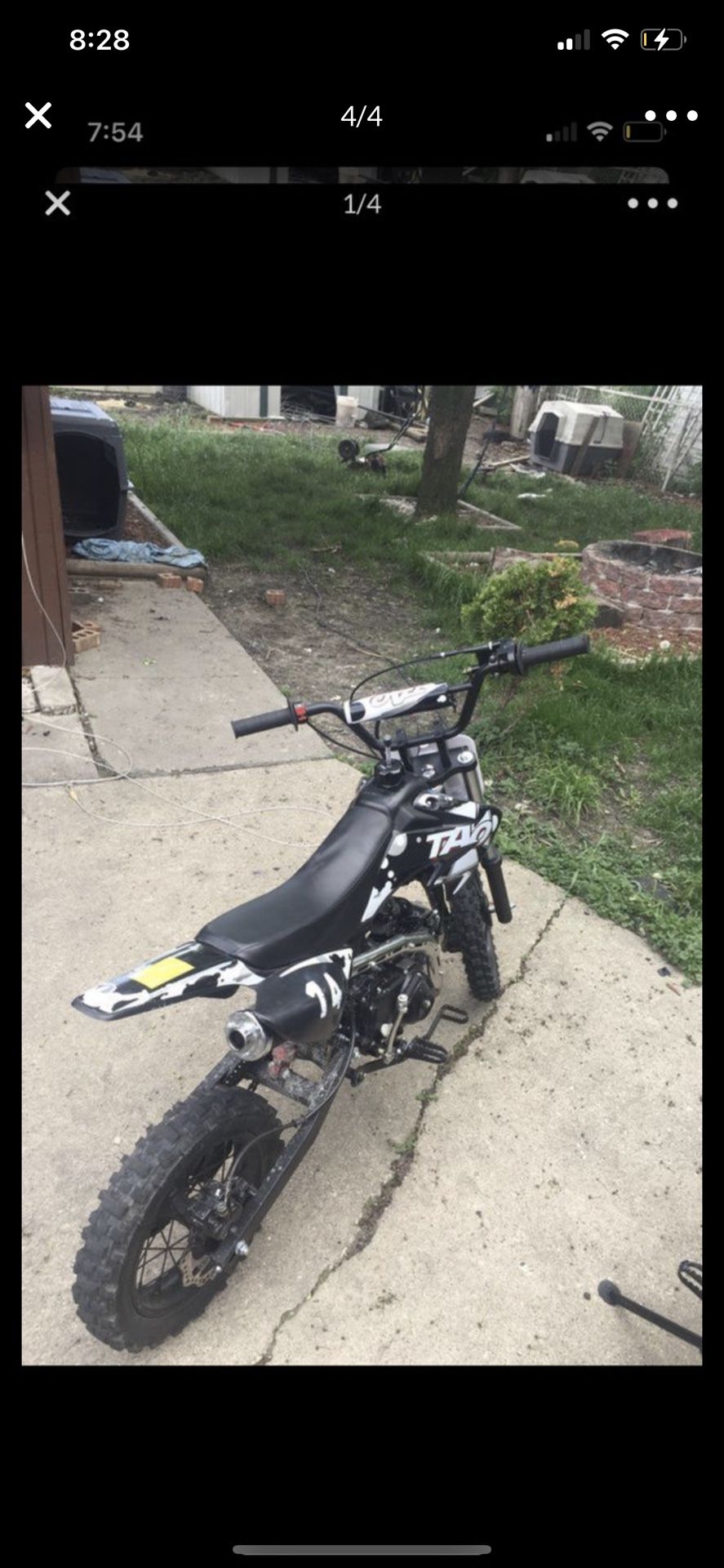 Tao Tao 110cc.. perfect condition don’t have time to ride it.. need home ASAP before winter 850 obo