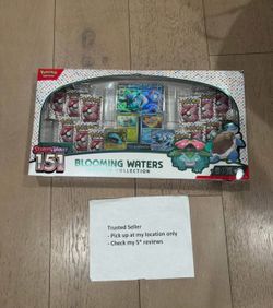 check photos - Pokémon TCG Scarlet & Violet 151 Blooming Waters Premium Collection NEW - pokemon
