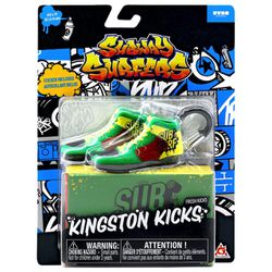 KINGSTON KICKS /Lace James Subway Surfers MINI FRESH KICKS Backpack Clip Cute Keychain Shoes