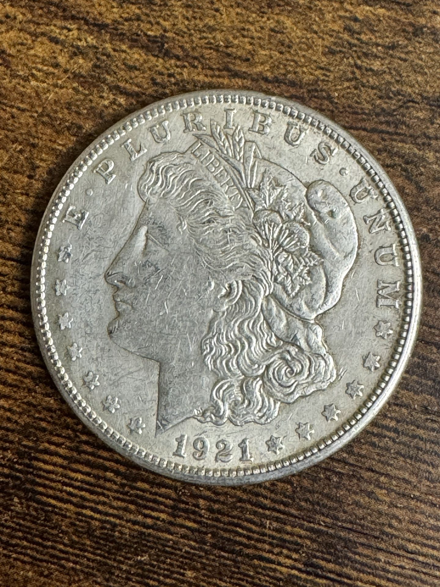 1921-S Morgan Silver Dollar 