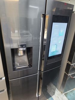 Samsung Smart Refrigerator Flex 4 Doors Dark Stainless