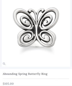 James avery spring butterfly deals earrings