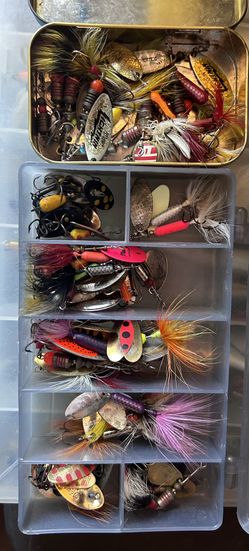 Vintage fishing lures