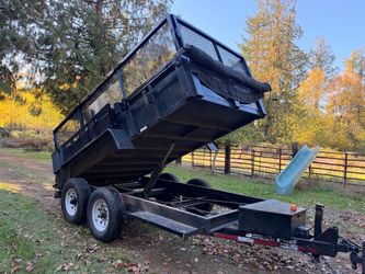 2018 Carry On 6x12 Dump Trailer 12K Rated