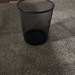 Metal Trashcan