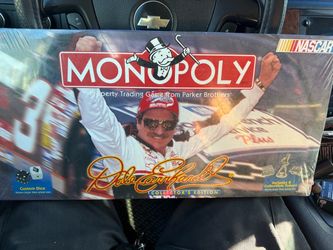 Vintage monopoly dale Earnhardt limited edition