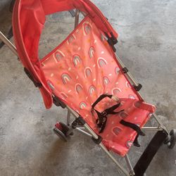 foldable pink umbrella stroller