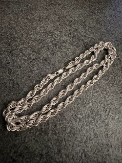 925 Silver Taxco mx rope chain