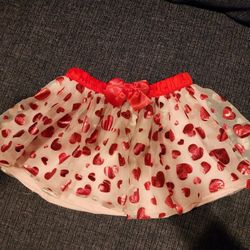 Girl's Heart Skirt