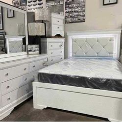 LED Bedroom Set On Sale! Same Day Delivery! 