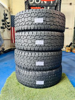 💰 Best deals are ca$h in person 4 USED TIRES LT275/65R20 TOYO OPEN COHNTRY ALL TERRAIN 275 65 20