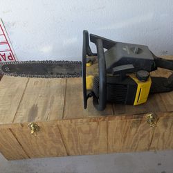 Older McCulloch chain saw