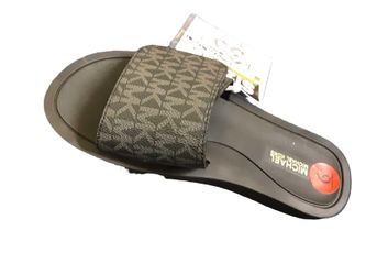 Michael Kors Man Made Upper Eva Black