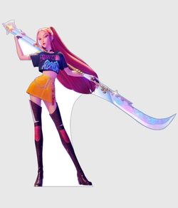 Mira kpop Demon Hunters Cardboard 