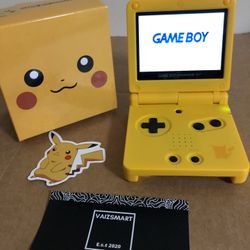 Nintendo Gameboy Advance SP Limited Edition Pikachu