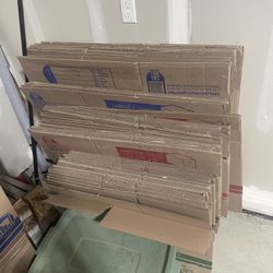 Moving Boxes And Wardrobe Boxes