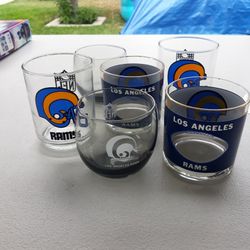 6 Ram Glasses $35 Firm
