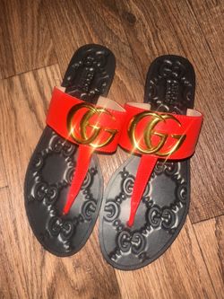 Red Sandals