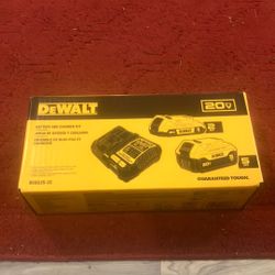 DeWALT BATTERY & CHARGER KIT