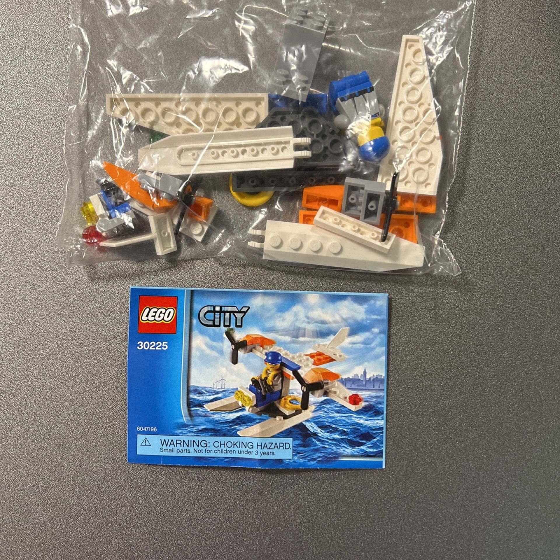 Lego City Coast Guard Seaplane Set #30225