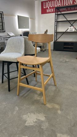 Wooden barstool Closeout Sale!