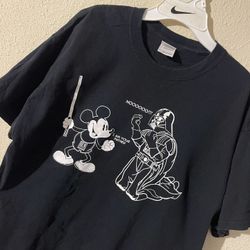 Vintage Disney x Star Wars Mickey Mouse Darth Vader Shirt