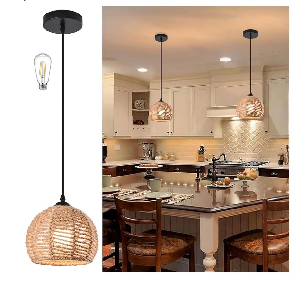 Natural Pendant light