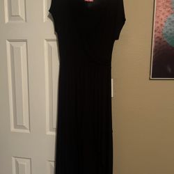 Long black dress