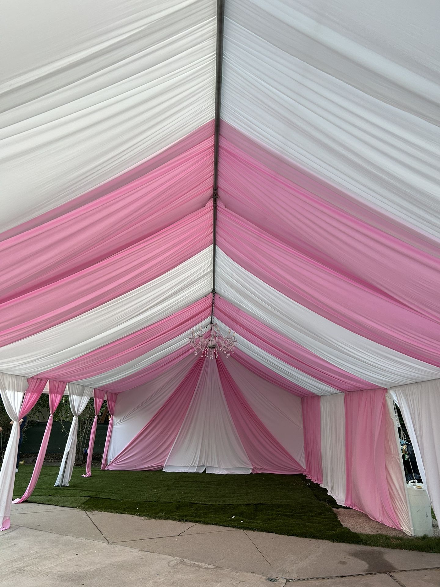 Canopy Draping 20x40