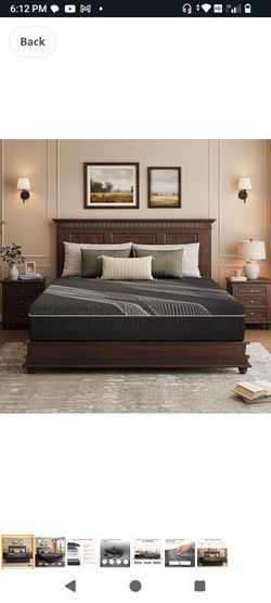 Dyonery King Size Mattress, 12 Inch
- Gel Memory Foam, Medium Firm