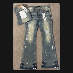 purple jeans size 36
