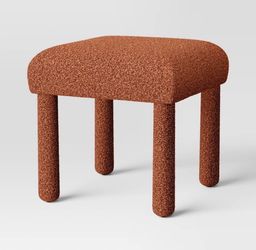 Square stool ottoman