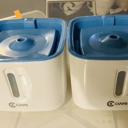 2 Pet water fountains 