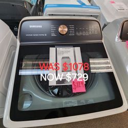 5.5 Cu. Ft. Smart High Efficiency Top Load Washer With Impeller And Super Speed IN Ivory