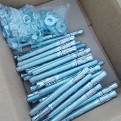 1/2" X 4 Carbon Steel Anchor Bolts  55 Pc