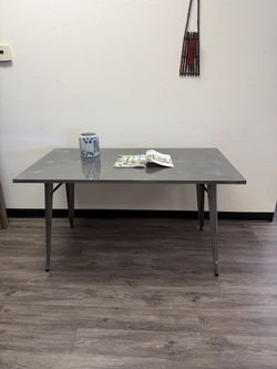Brand New Industrial Metal Table ā 55ā (Assembly Required )