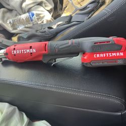  3/8 in ratchet craftsman W/Battery