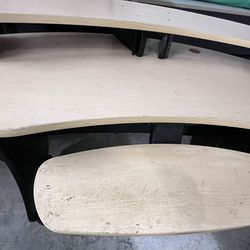 Unique Omnirax Studio 3‐Tier Curved Desk — Super Functional & Stylish