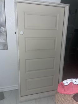 4-panel door with frame 31.25 x 61.5