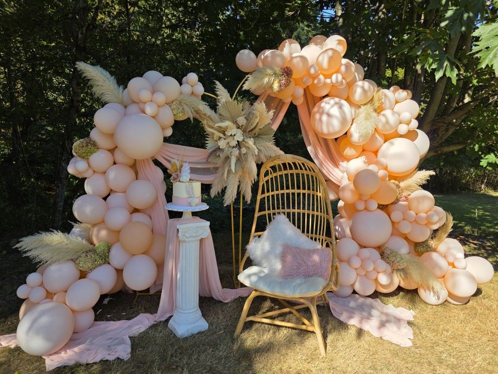 Decor! Any Event, Balloon Garland Arches Table Decor