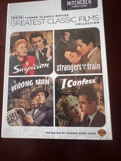 TCM Hitchcock Thrillers 4-Film DVD Collection