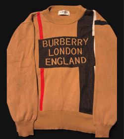 Burberry London England Knit Crewneck Sweater