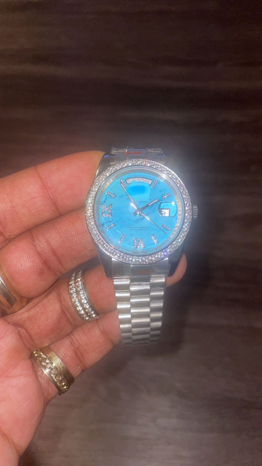 Tiffany Blue Luxury Watch 